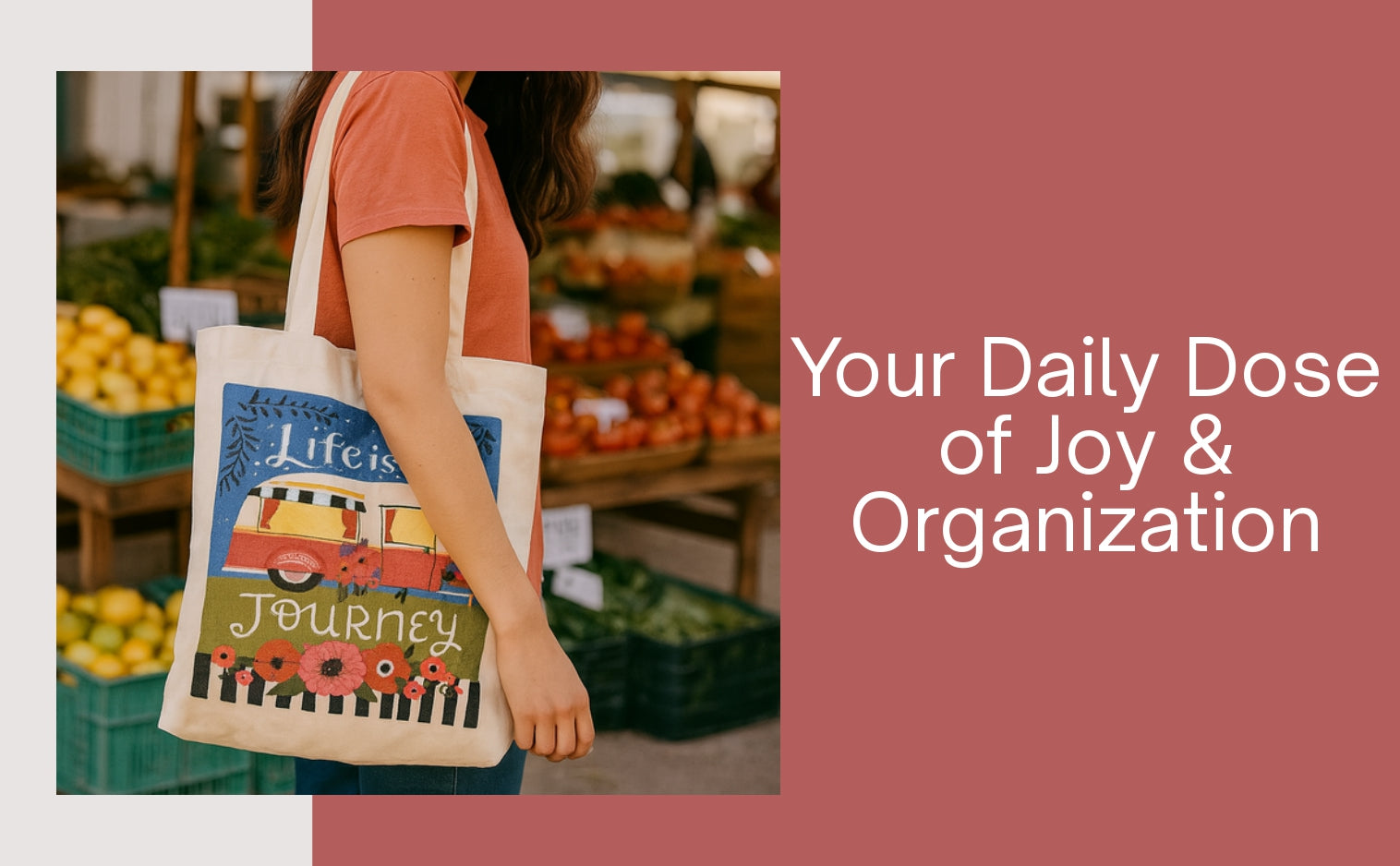 Life Is A Journey - Box Tote Bag