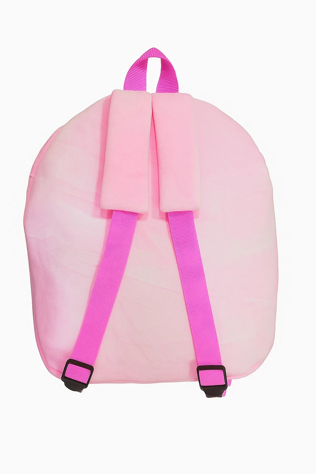 Labubu Pink  Kids Velvet School Bag Plush Backpack For Baby Girls And Boys Ideal For Preschool And Picnic Use Ages 2 To 5 Years
