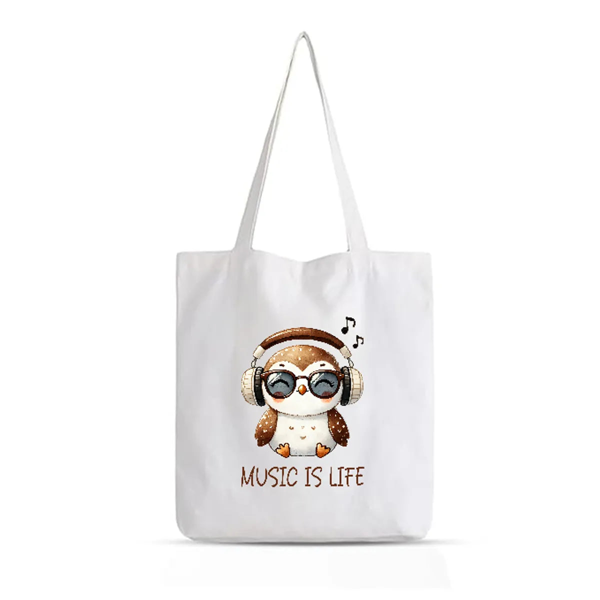 Music Is Life - Printed Tote Bag