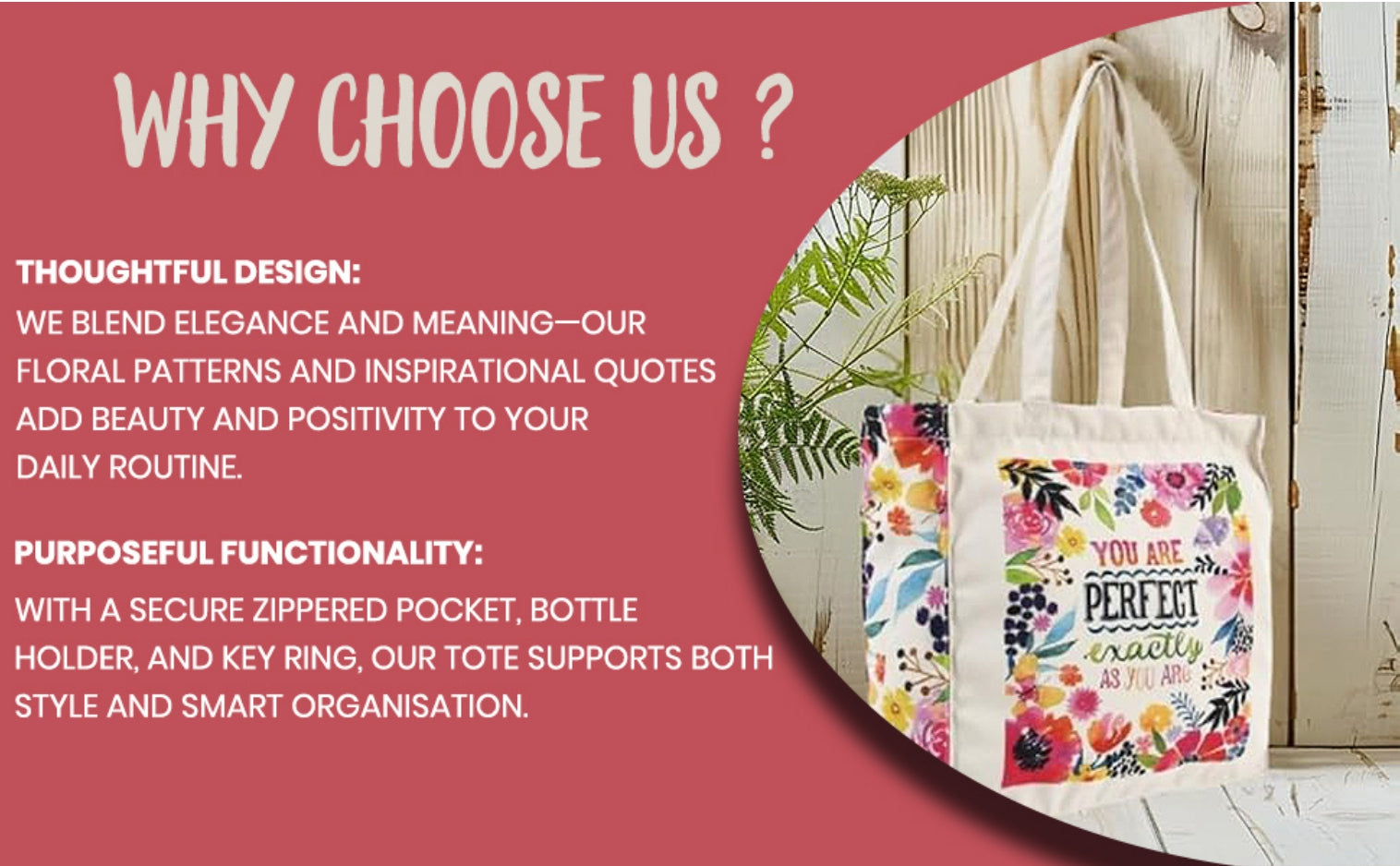 You Are Perfect - Box Tote Bag