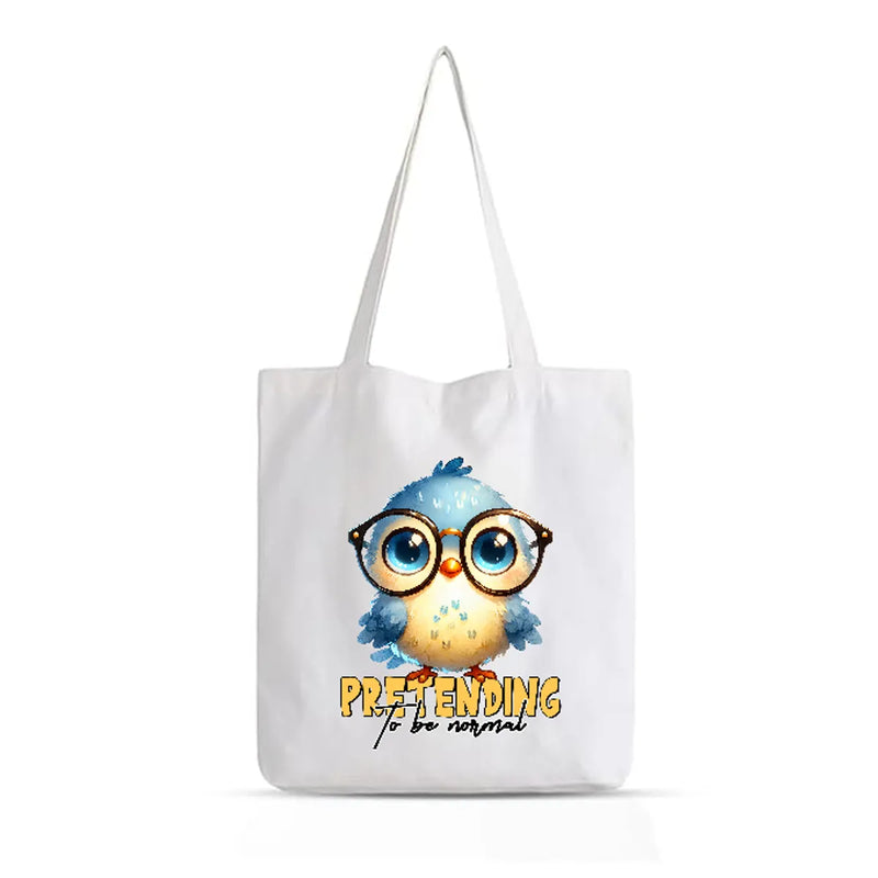 Pretending To Be Normal - Printed Tote Bag