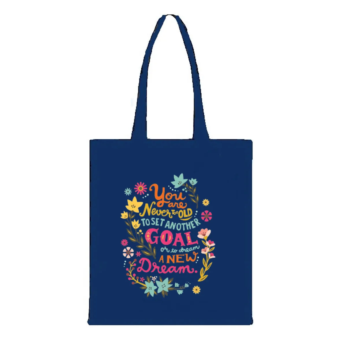 Blue Premium Inspirational Tote Bag For Women