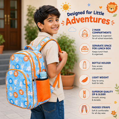 Lion & Bunny Backpack — image 5