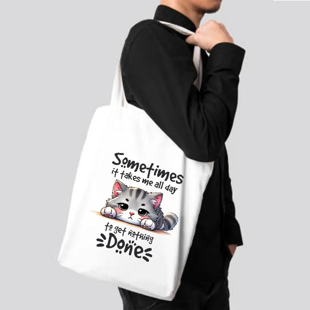 Sometimes All It Takes - Printed Tote Bag