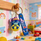 Stitch Silicone Keyring Accessories for Kids