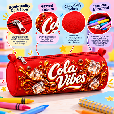 Cola Vibes Pencil Pouch