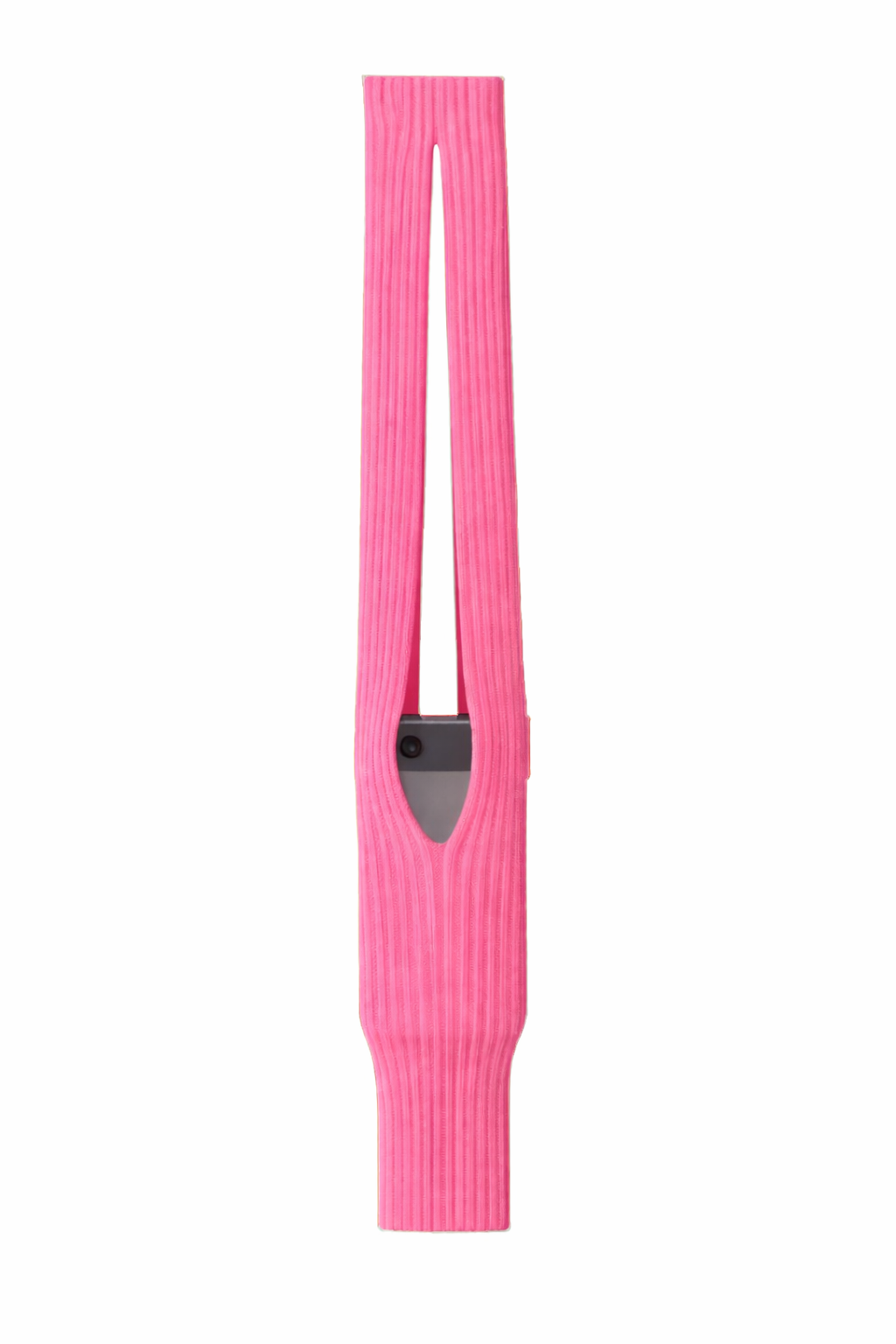 Knitted Stretchable Sling Crossbody Sling - Pink