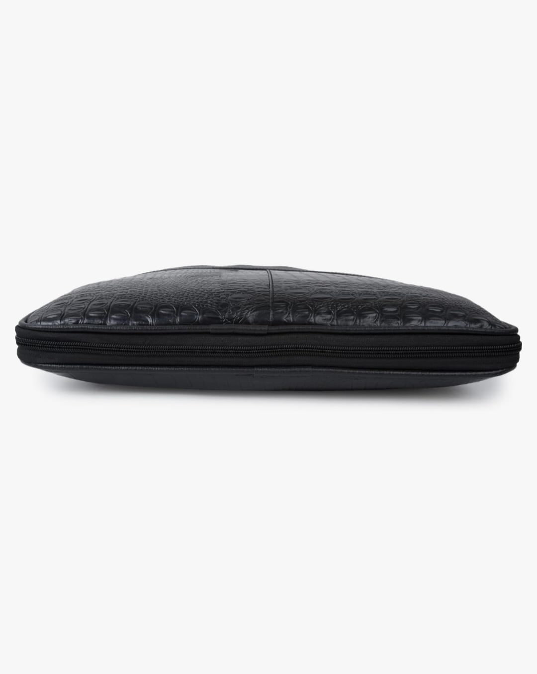 Vintage Black  Leather Laptop Bag – Timeless Style with Modern Utility