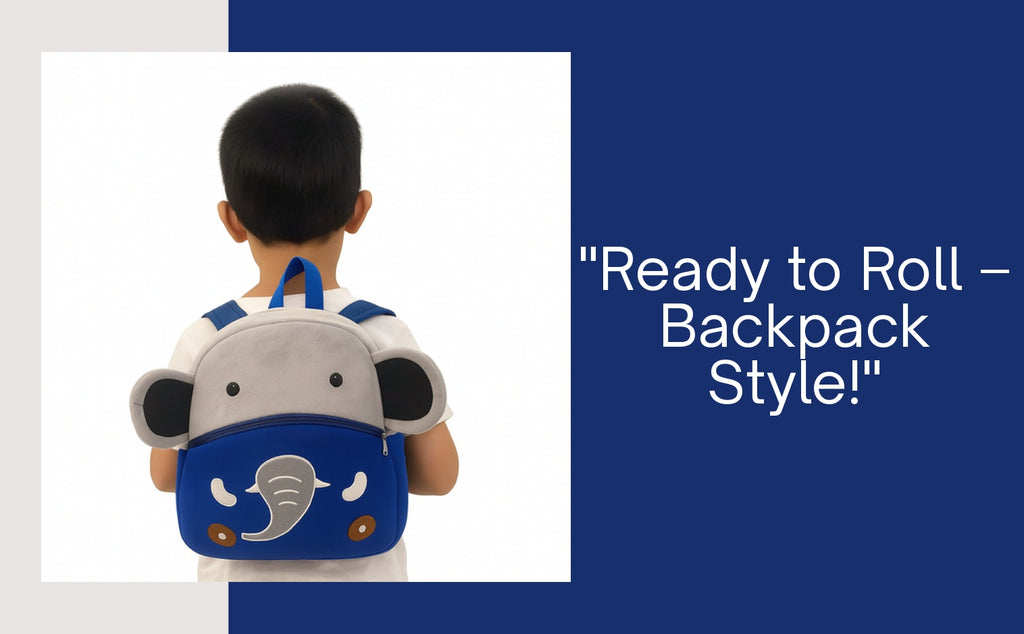 Jumbo Elephant Soft Plush Kids Backpack