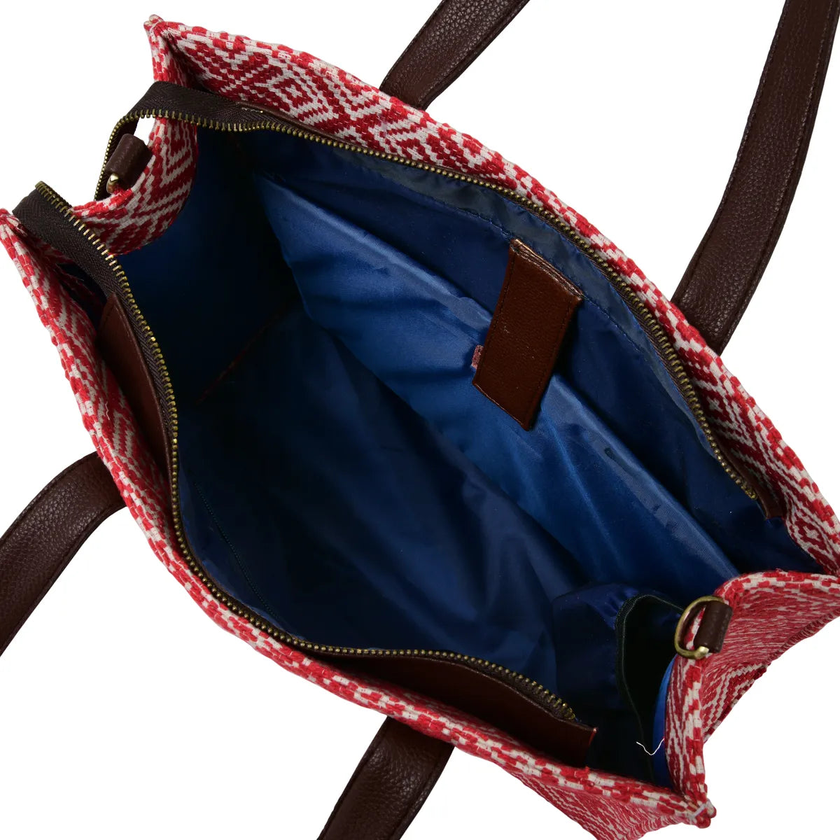 Red Premium Patterned Hand Bag For Women