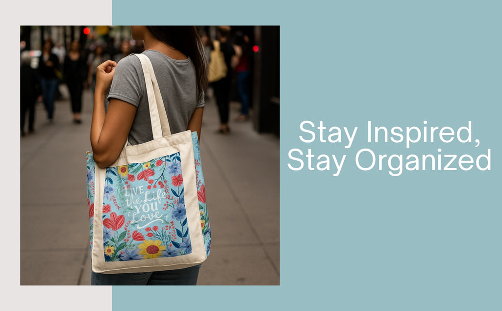 Live The Life You Love - Box Tote Bag