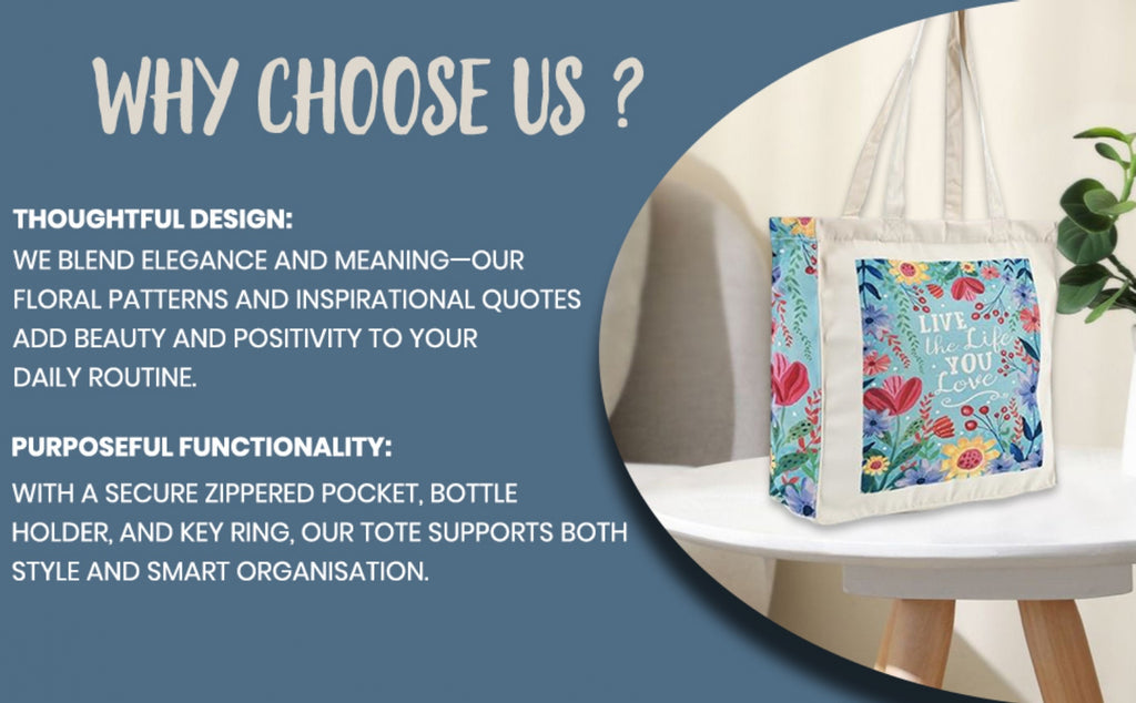 Live The Life You Love - Box Tote Bag