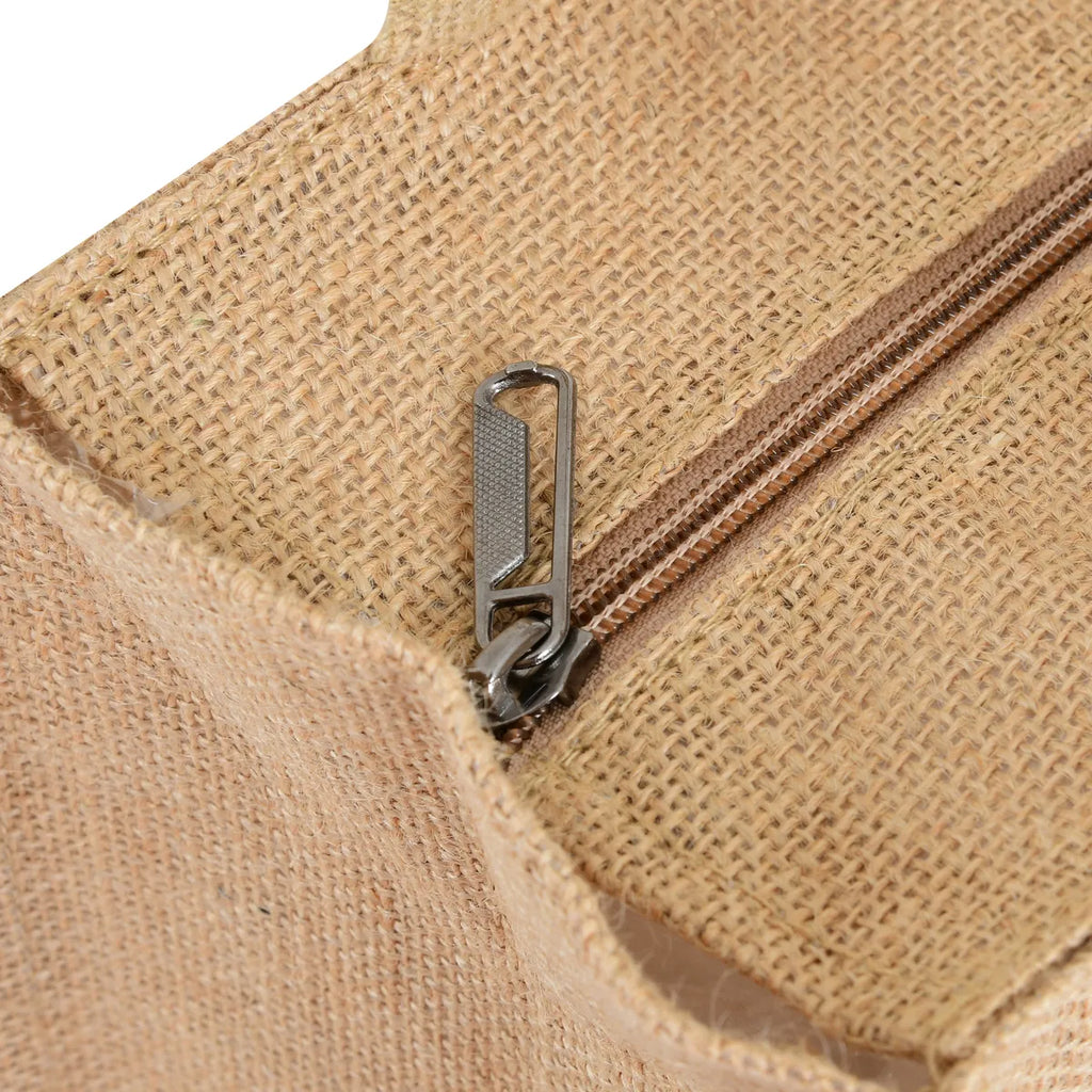 Red Re Usable Jute Shopping Bags