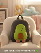 Avacado Soft Plush Kids Backpack