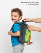 Avacado Soft Plush Kids Backpack