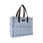 Blue Premium Handwoven Hand Bag For Women
