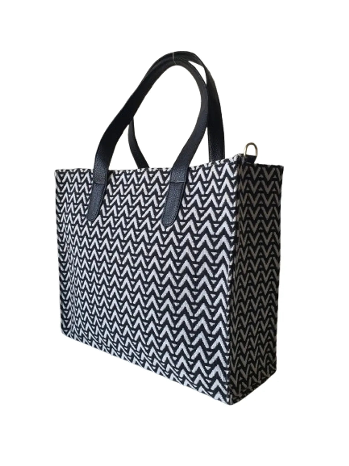 Black Premium Patterned Hand Bag For Women