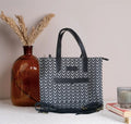 Black Premium Patterned Hand Bag For Women