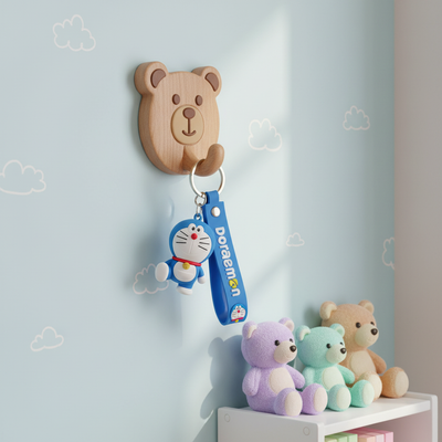 Doraemon Silicone Keyring Accessories for Kids