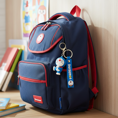 Doraemon Silicone Keyring Accessories for Kids