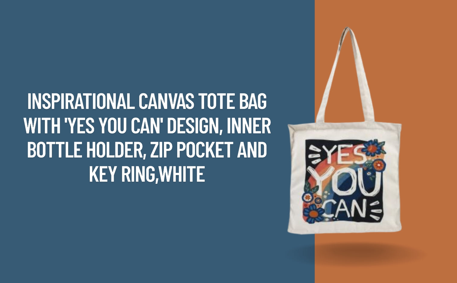 Yes You Can - Box Tote Bag