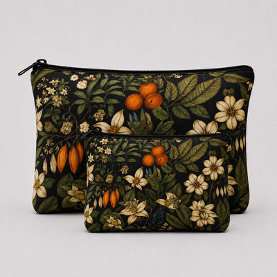 Botanical Bloom Pouch Set Of 2 Pieces