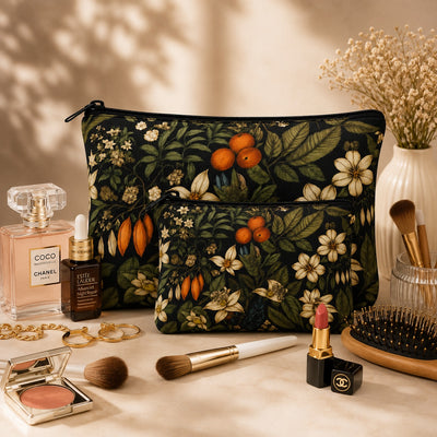 Botanical Bloom Pouch Set Of 2 Pieces
