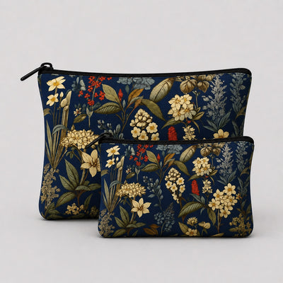Botanical Bloom Pouch Set Of 2 Pieces