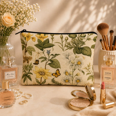 Botanical Bloom Pouch Set Of 2 Pieces