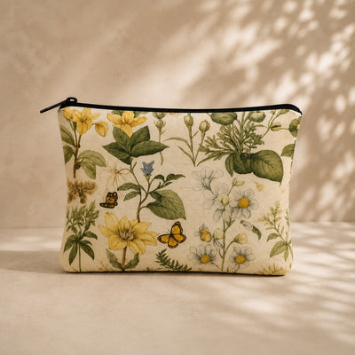 Botanical Bloom Pouch Set Of 2 Pieces