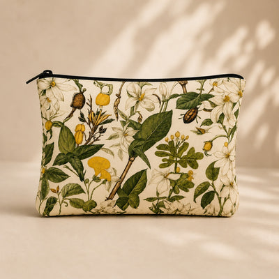 Botanical Bloom Pouch Set Of 2 Pieces