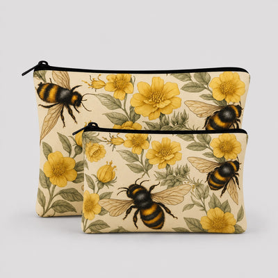Botanical Bloom Pouch Set Of 2 Pieces