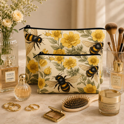 Botanical Bloom Pouch Set Of 2 Pieces