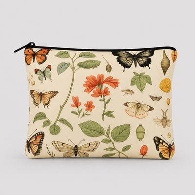 Botanical Bloom Pouch Set Of 2 Pieces