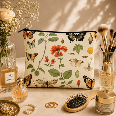 Botanical Bloom Pouch Set Of 2 Pieces