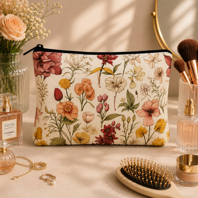 Botanical Bloom Pouch Set Of 2 Pieces