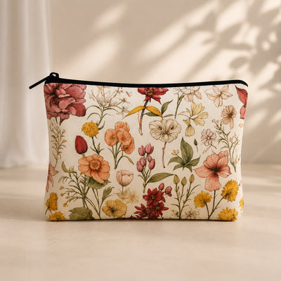 Botanical Bloom Pouch Set Of 2 Pieces