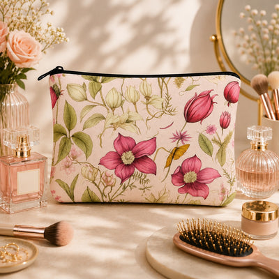Botanical Bloom Pouch Set Of 2 Pieces