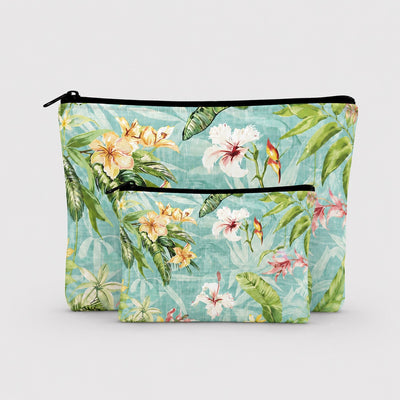 Floral Pouch Set Of 2 Pieces