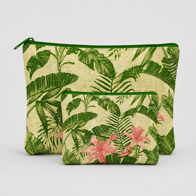Floral Pouch Set Of 2 Pieces