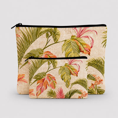 Floral Pouch Set Of 2 Pieces