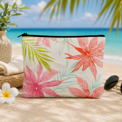 Floral Pouch Set Of 2 Pieces