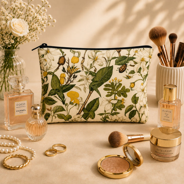 Botanical Bloom Pouch Set Of 2 Pieces