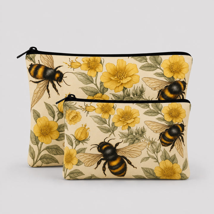 Botanical Bloom Pouch Set Of 2 Pieces
