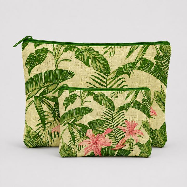 Floral Pouch Set Of 2 Pieces